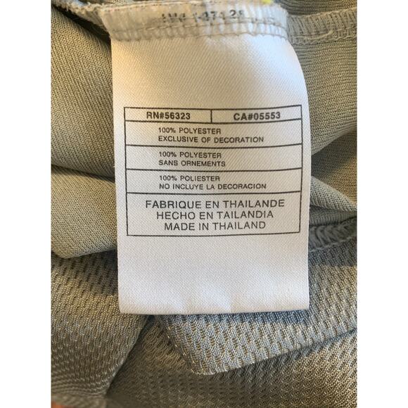 Vintage Nike Women's Crewneck Thermal Pullover Sweater Long Sleeves Gray Size M - Picture 4 of 5